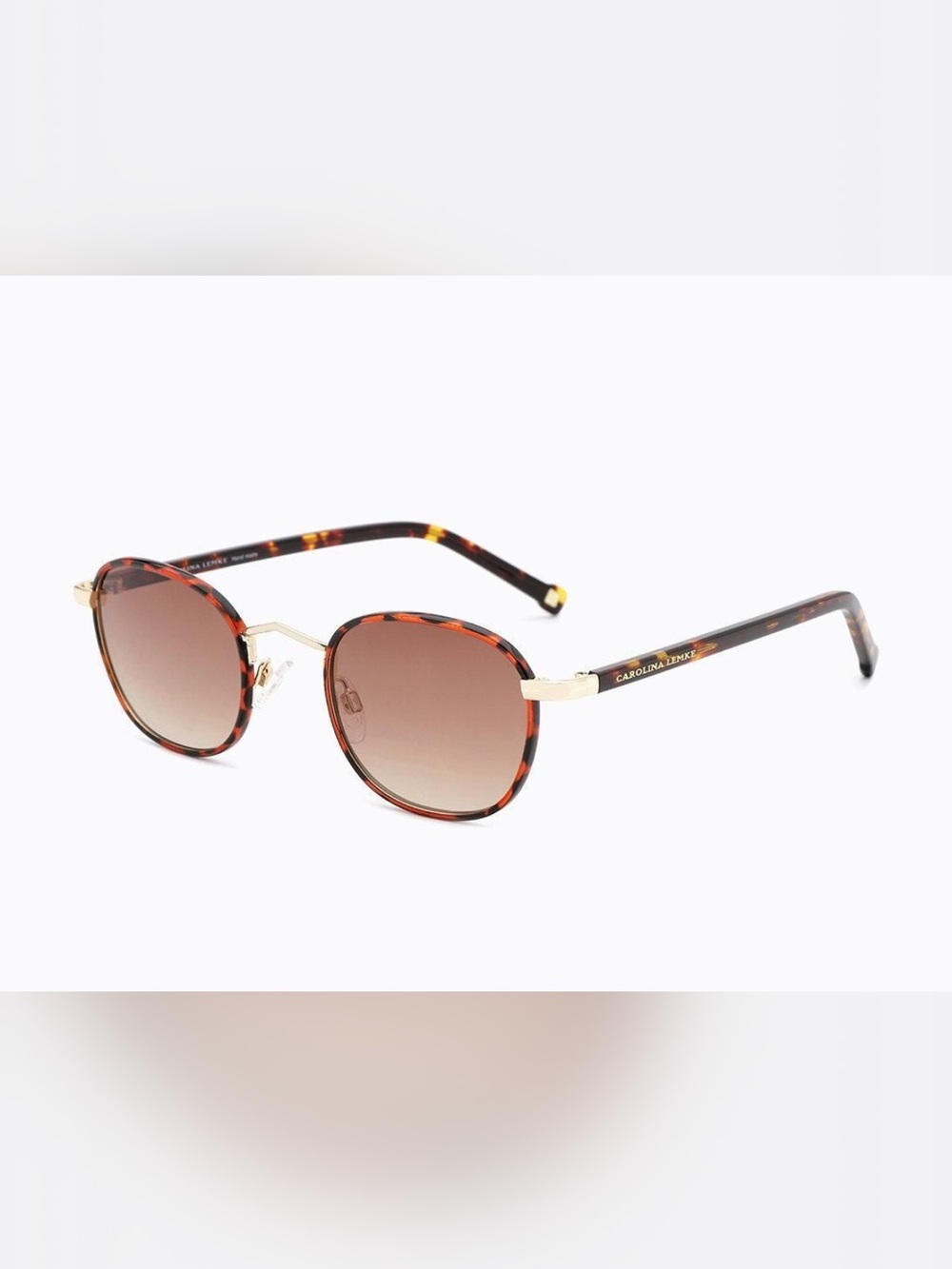Tortoiseshell Brown Gradient Women's Sunglasses